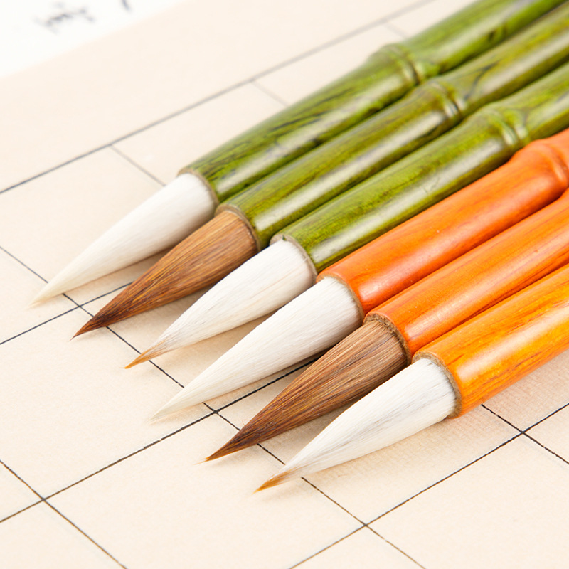 [Qingyan] Beginners Lang Hao Yang Hao Chinese calligraphy brush practice writing without splitting or shedding hair Lang Hao pen