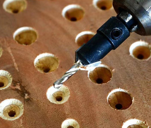 1/4 hexagonal shank countersunk drill bit taper hole screw installation drill bit self-tapping screw taper salad drill alloy countersunk head