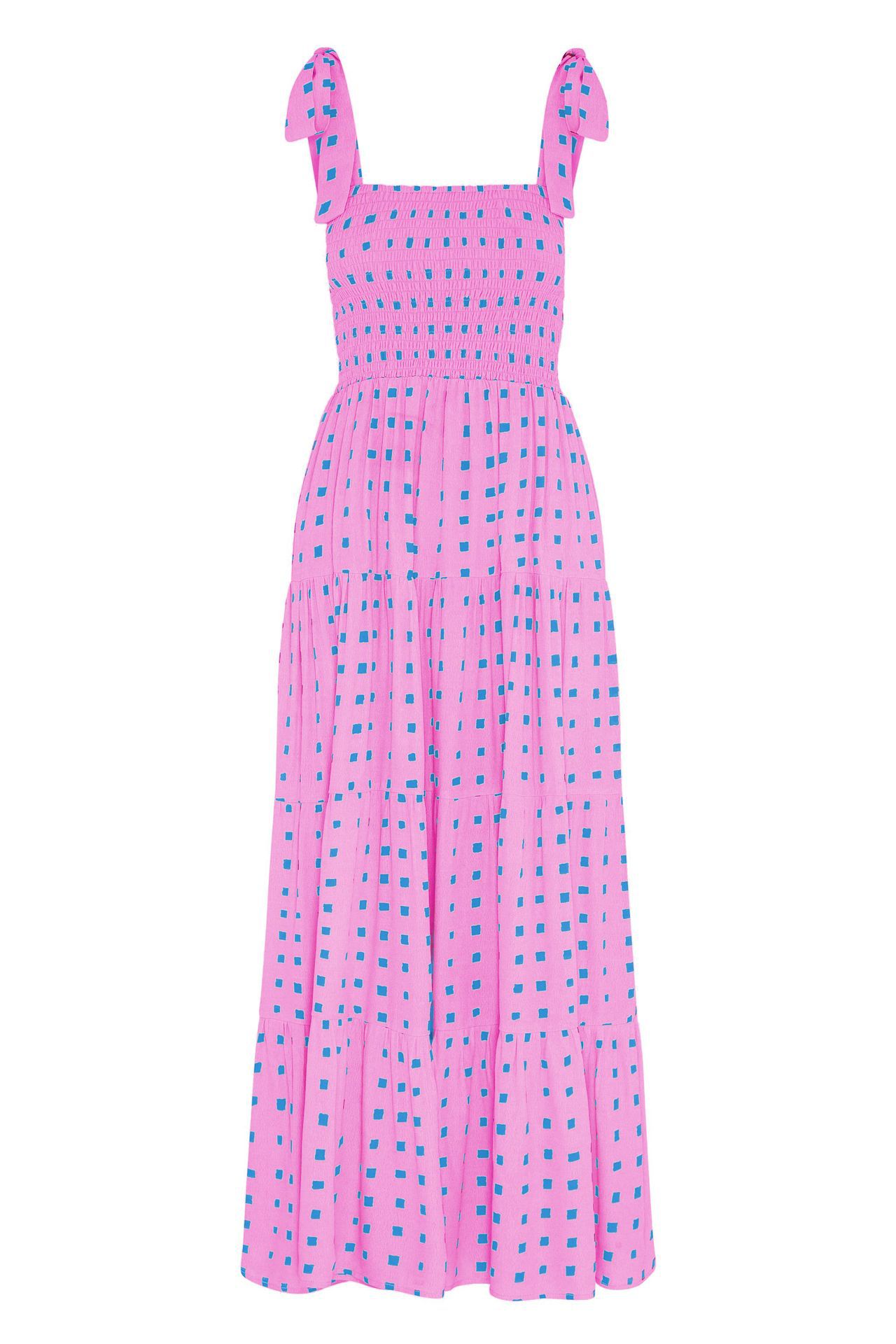 259g Weight Maxi Long Dress Dress Length Type Sleeveless Sleeve Length Regular Dress Dresses Type Regular Sleeve Sleeve Type Polyester Fabric Type High Waist Waist Line Daily Occasion Strap Neckline Regular Fit Fit Type Printing, Polka Dots Pattern Summer, Spring Season Women's Gender Elegant Style Wholesale Women's Elegant Printing Polka Dots Daily Strap Sleeveless Regular Dress 108