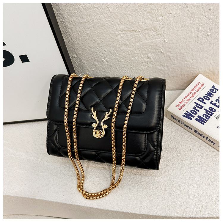 2025 Summer New style sheep diamond-shaped bag, single-shoulder bag, women's bag, pu bag, crossbody bag, chain bag, Chanel style undefined