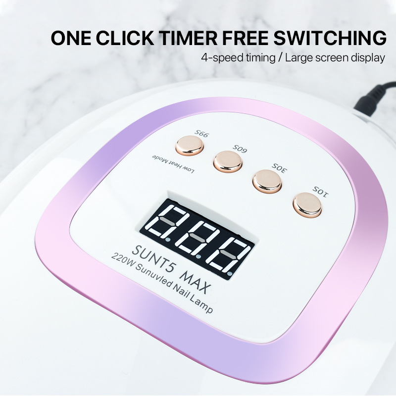 SUN T5 MAX Tırnak UV Lambası, Tırnak Salonları, Tırnak Uçları, UV Jel Oje, Giyilebilir Tırnak Kürleme Jeli, Hızlı Kuruyan Tırnak Kurutucu.