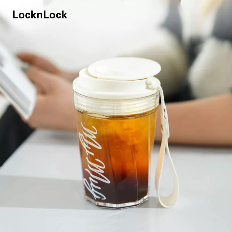 Кружка для воды Lekou для женщины, студента, летняя, высококачественная пластиковая молочная кофейная кружка, простая портативная чашка для мужчин