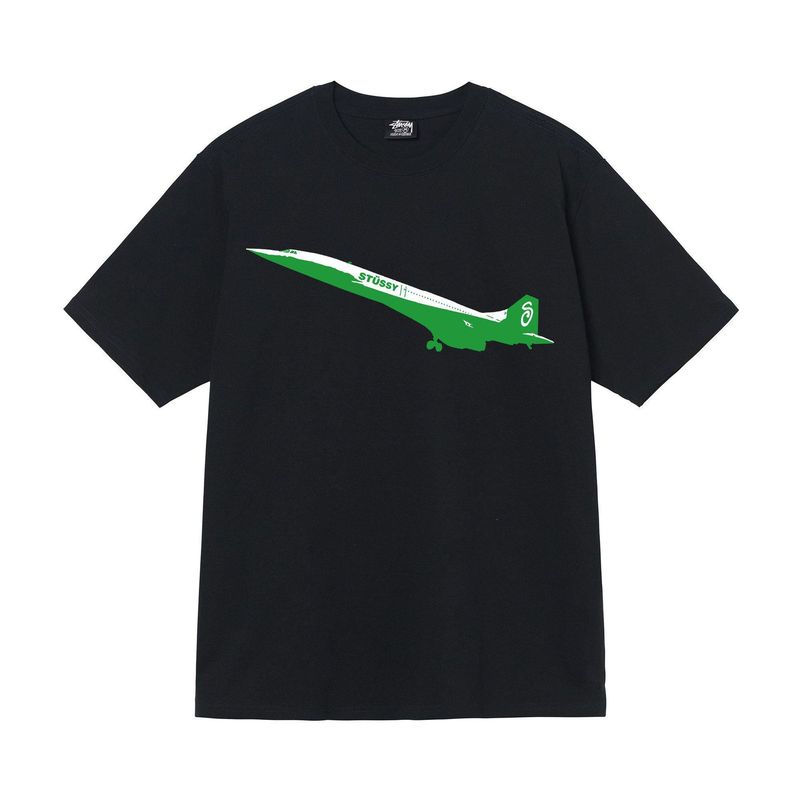 stusy スタッシー 2025年新作 8 男女兼用 半袖Tシャツ 夏 ブラック ホワイト メンズTシャツ ゆったり 230g|undefined