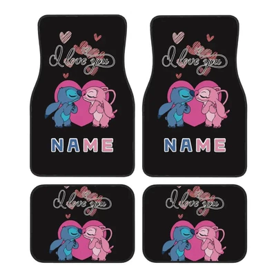 Avtomobil döşəmə paspasları, Cartoon Animation Car Stain-Resistant Floor - dsn-foot-pad-44-3344cm-two-piece-set