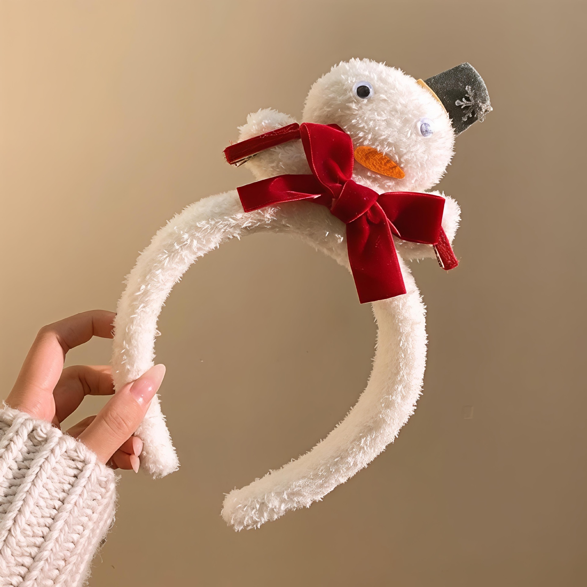 白色雪人