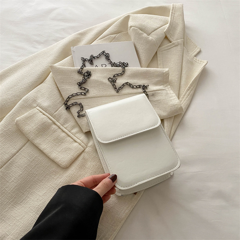 Art francés simple ocio cadena bolso de mano de mano de verano 2024 nuevo paquete de textura de alta calidad universal