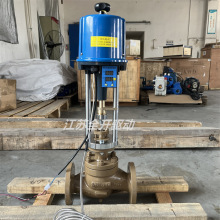 316不锈钢自力式温度调节阀 电动温控阀ZZWPE-16R DN32