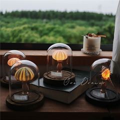 海洋海岛复古贝壳海胆海螺灯小夜灯摆件手工diy材料批发