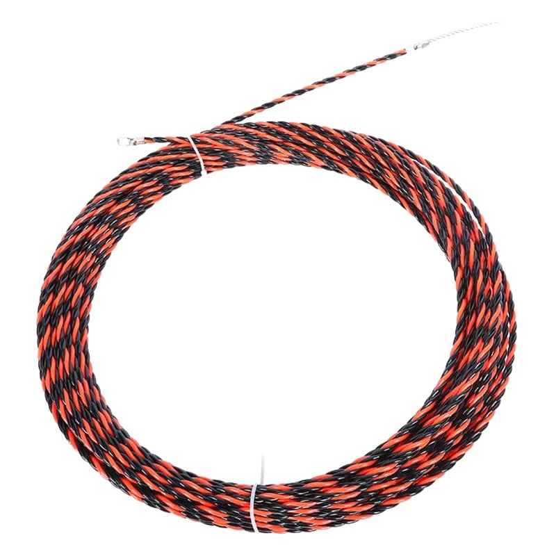 Tirador de cables de poliéster de tres hilos para electricistas, para pasarse por tuberías, cables y paredes, adecuado para cableado eléctrico y fontanería. image 1