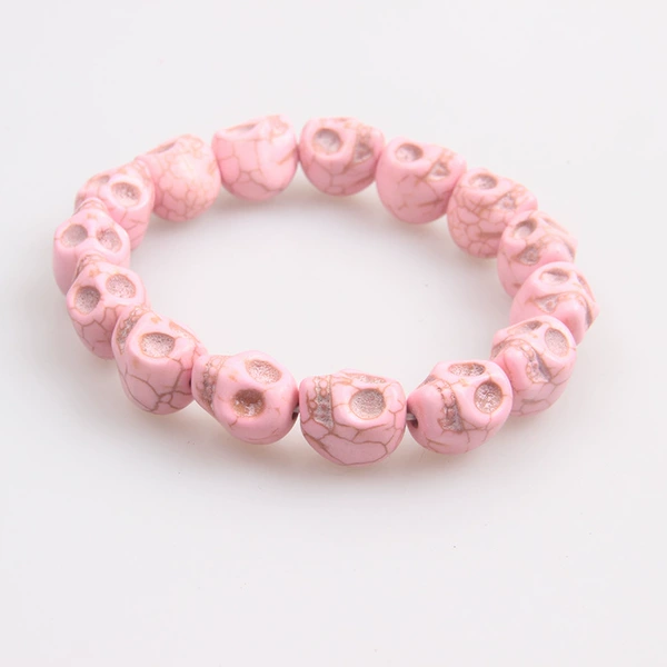Fuchsia bracelet, 10x, 12mm, 15 pieces