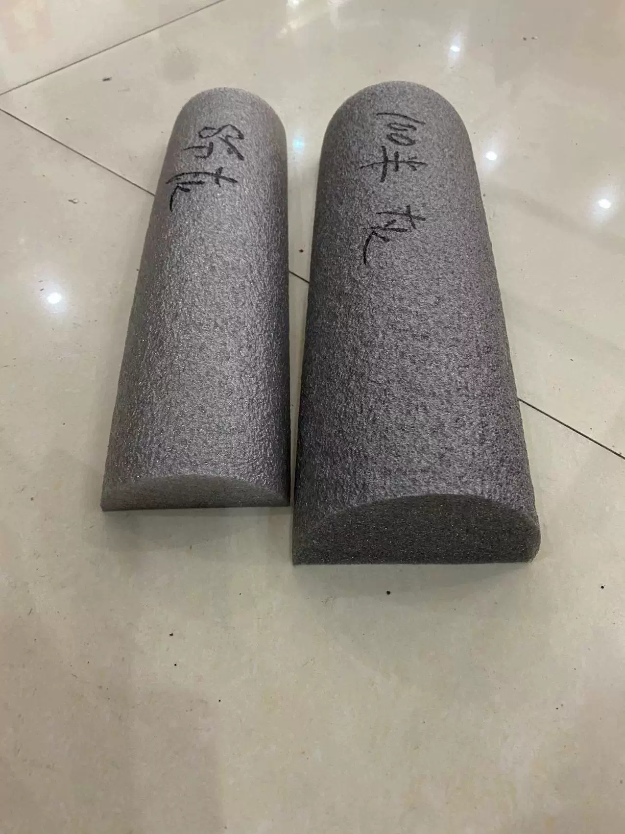 厂家直供珍珠棉半圆 沙发家具护边包装防震填充用珍珠棉棒半圆形