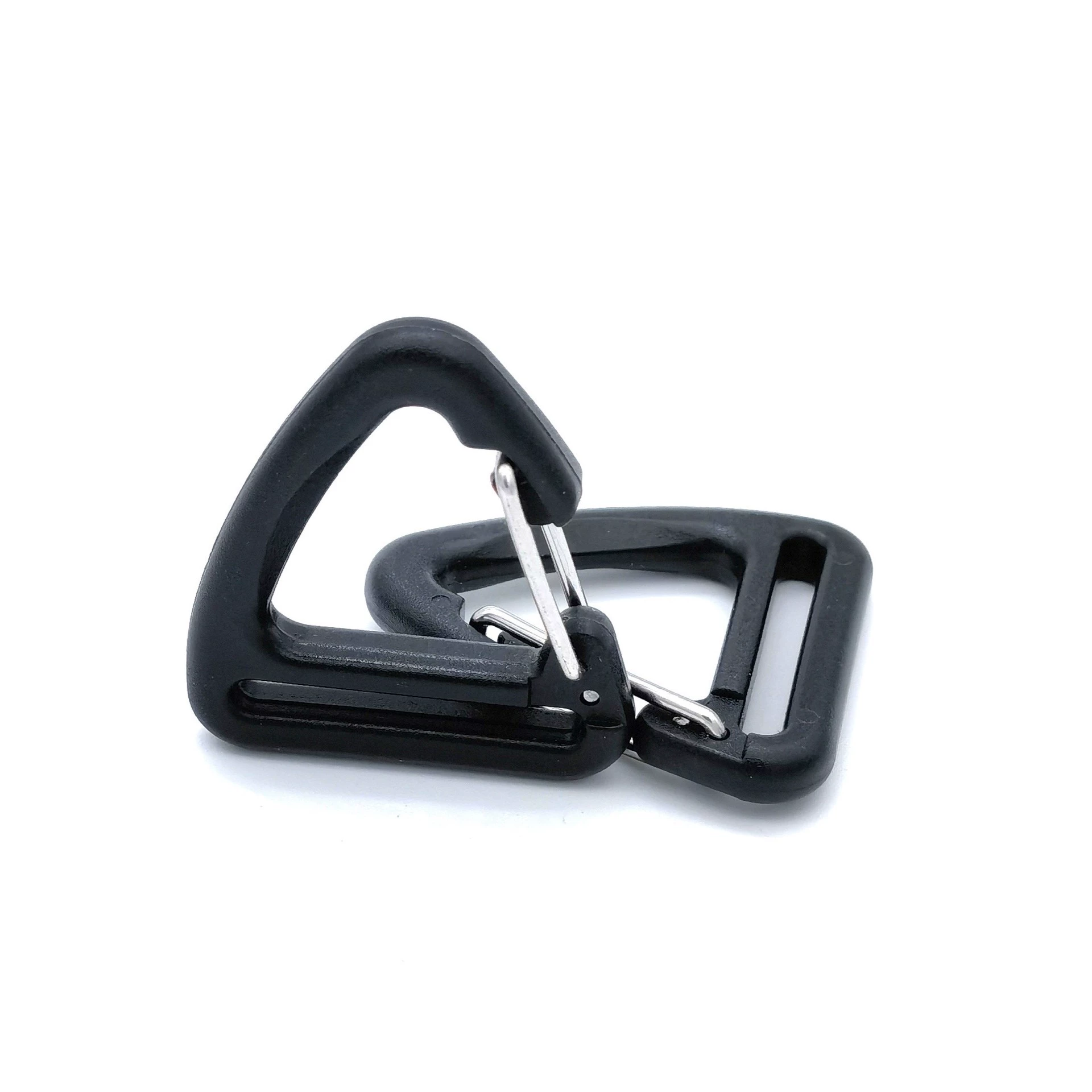 Отверстие 25 мм брелок автоматическая пружинная крючок треугольная застежка производитель багажа аксессуары пластиковые застежки