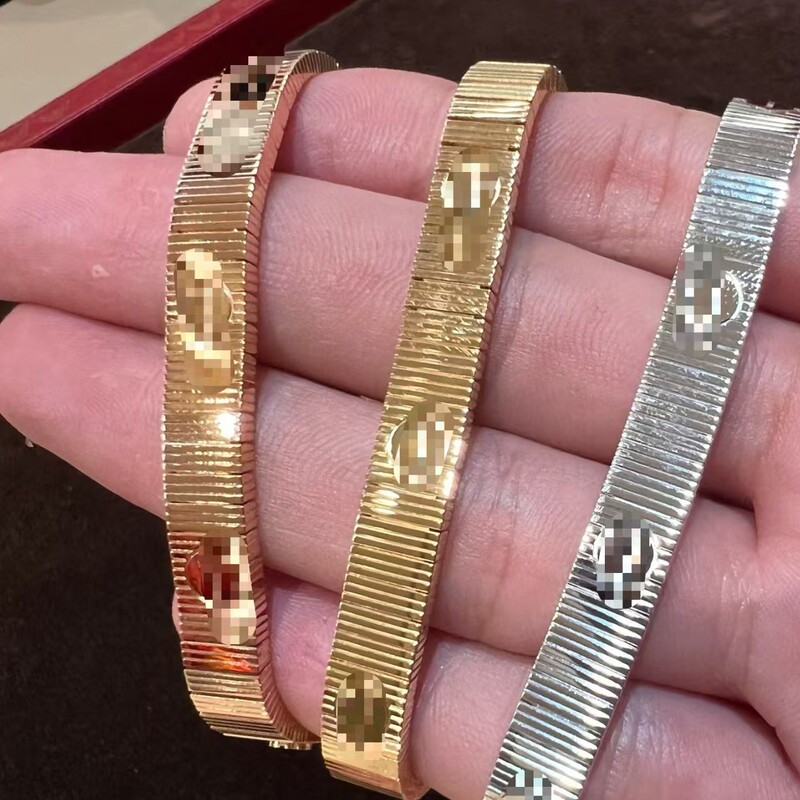 European and American New Style Love Endless Stripesd Strap Bracelet Ring Set Elegant Men and Women High-End Couple Rings