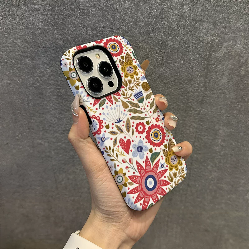 Apple, чехол для телефона, iPhone 14, iphone, цветочный, 15plus, (Cross-border trading)