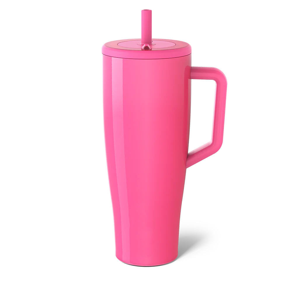 Nuevo mango transfronterizo de 40oz taza de automóvil taza de paja de acero inoxidable taza de aislamiento térmico taza de hielo portátil al aire libre de gran capacidad