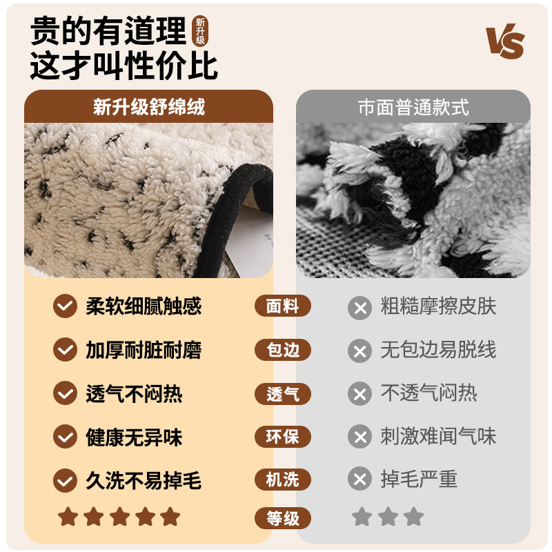 Sofá de peluche cojín antideslizante de cuatro estaciones cojín de asiento de espesor ligero de lujo de alto nivel de invierno mantas de tela cubierta caliente