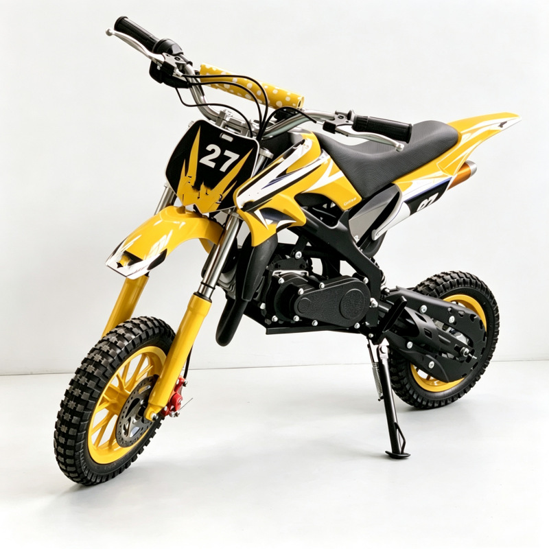 49Cc Two-Stroke Children's Mini High-Performance Two-Wheeled Off-Road Mountain Motorcycle Manufacturer's Supply for Cross-Border E-Commerce