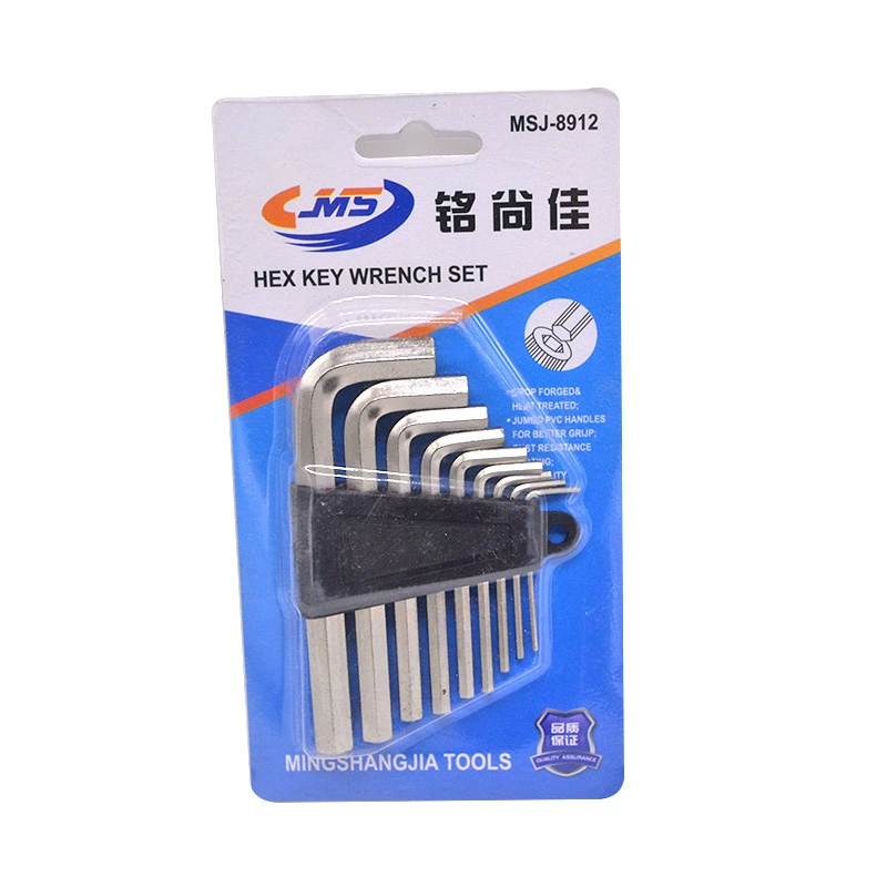 Set, hexagonal wrench