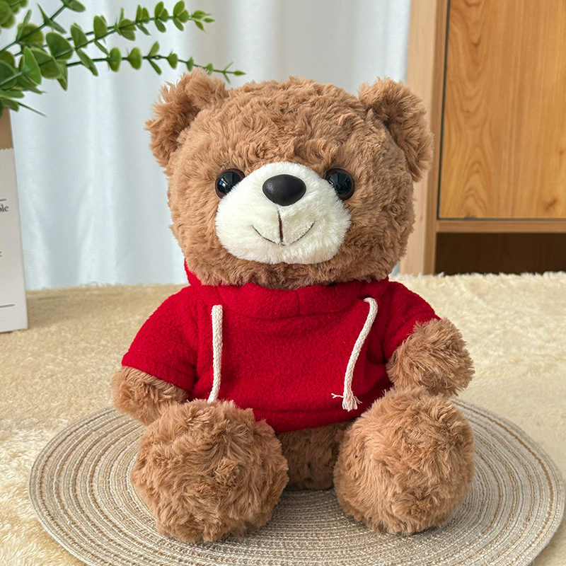 Transfronterizos Teddy Bear muñecas de peluche muñecas de tela regalo de graduación de chicas regalos de eventos logotipo imprimible
