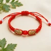 Red Bead Pisces Red Rope