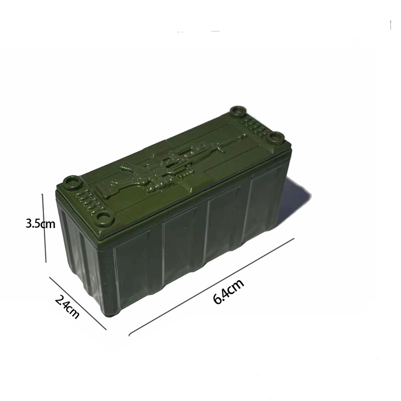 Маленькая коробка-зеленый