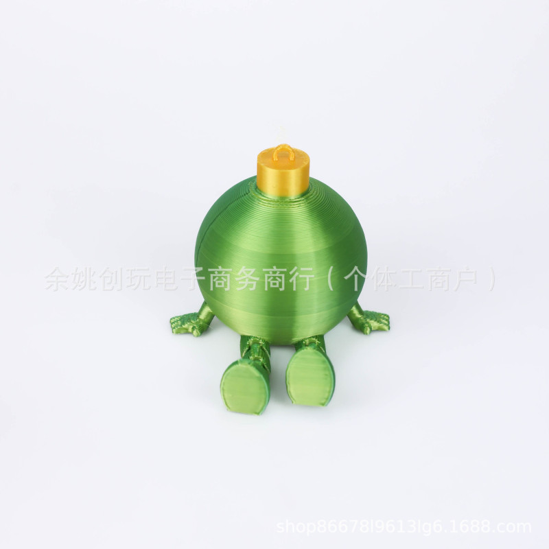 跨境亚马逊爆款万圣节3D打印炸弹 铰链式炸弹装饰摆件|undefined
