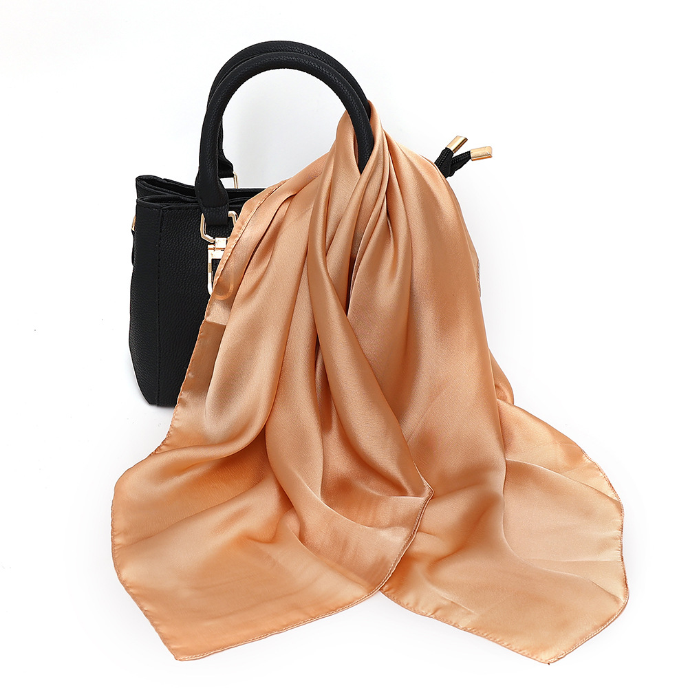 70g Weight Silk Scarf Classification Casual Occasion Polyester Material Printing Pattern Summer Season Women's Gender Printing Design Elegant, Basic Style Women's Elegant Basic Printing Polyester Printing Silk Scarf 2