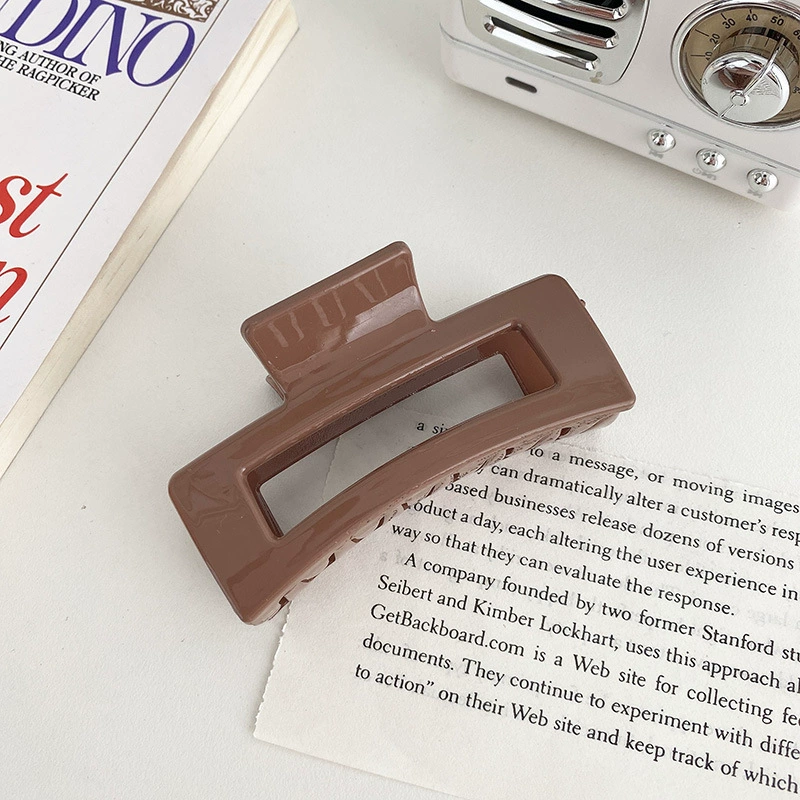 Модный универсальный крабовый значок, большой акула, заколки, аксессуар для волос, зажим для волос, простой и элегантный дизайн, Южная Корея