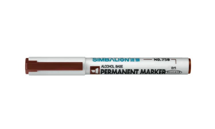 SIMBALION Lion NO.750 Flat Oil Repair Pen Permanent Marker