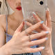 Ins Style Korean Niche Ring Female Temperament Joker Simple Personality Ring High Sense Open Finger Ring Wholesale