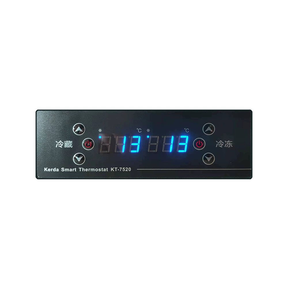 Термостат Kerda Smart KT-7520 7521 с цифровым дисплеем, двумя температурными зонами и функцией заморозки