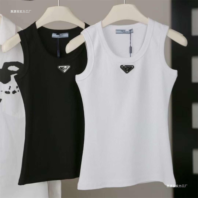 Summer Cotton Metallic Camisole for Women, Solid Color, Slim Fit, Sleeveless Top, Versatile and Slimming Summer Cotton Metallic Camisole for Women, Solid Color, Slim Fit, Sleeveless Top, Versatile and Slimming