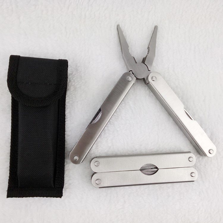 1多功能刀钳迷你工具钳便携式不锈钢折叠钳8712钳子礼品