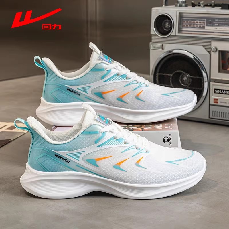 回力运动鞋春季男鞋网面轻便跑步鞋2025新款休闲 鞋网鞋透气鞋子