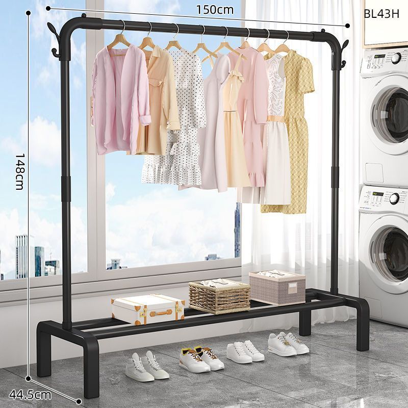 armario simple ensamblaje percha de ropa gabinete de habitación doméstica dormitorio piso terraza percha de ropa piso vertical