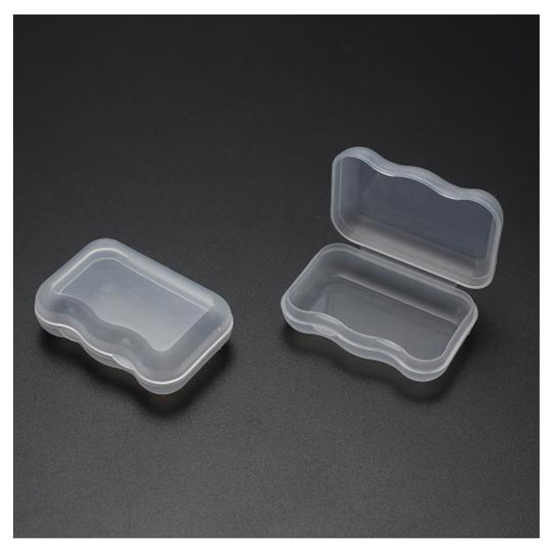 Supply PP plastic storage box transparent plastic earplug storage box jewelry fish hook storage box small square box wholesale Supply PP plastic storage box transparent plastic earplug storage box jewelry fish hook storage box small square box wholesale