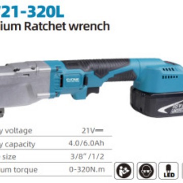 迈登宝外贸锂电无刷冲击棘轮扳手 90度直角角向电动扳手舞台桁架