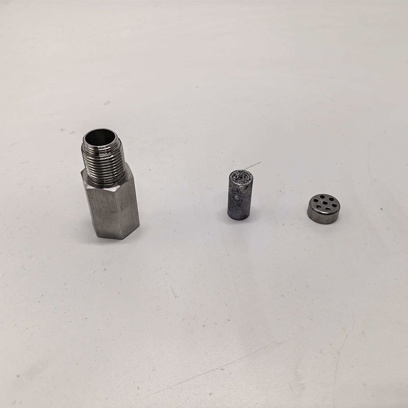 In-stock cross-border best-selling universal car modification accessories stainless steel sensor 180-degree extension connector M8*1.5