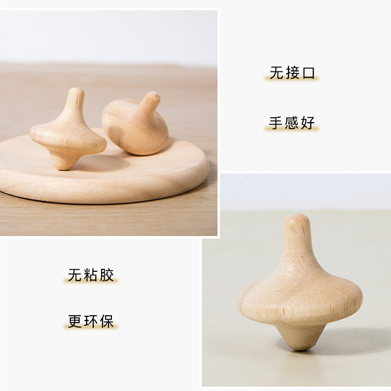 Juguetes de madera para niños giratorios deportivos Juguetes de madera para niños Artesanías de madera Juguetes de madera para niños pequeños giros