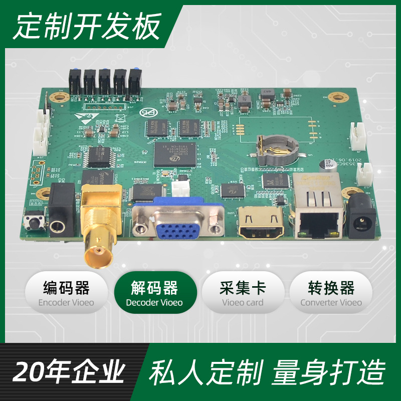 欧柏锐定 制型解码器  定 制HDMI/SDI/DIV/VGA等多种接口类型解码