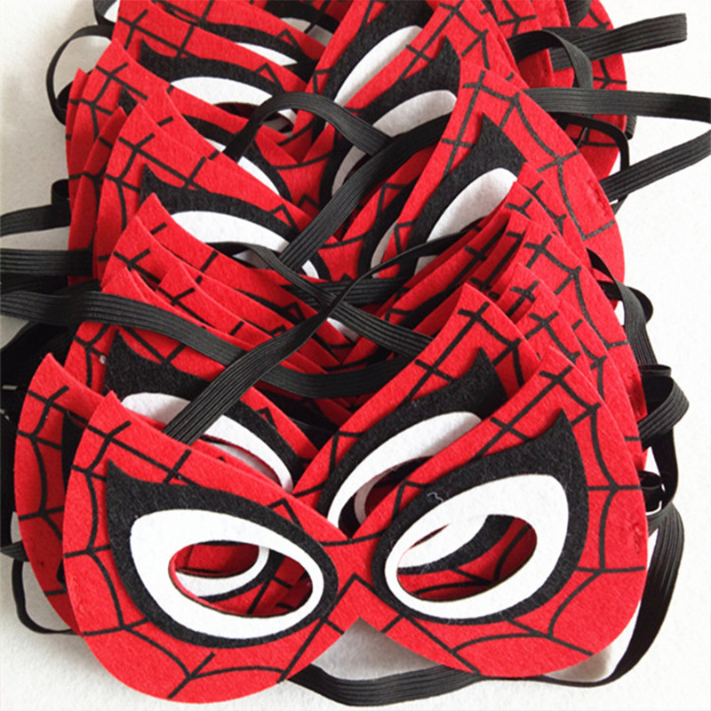 Creativa máscara de fieltro de Halloween máscara de ojos máscara de mascarada de Navidad niños máscara de anime de dibujos animados al por mayor