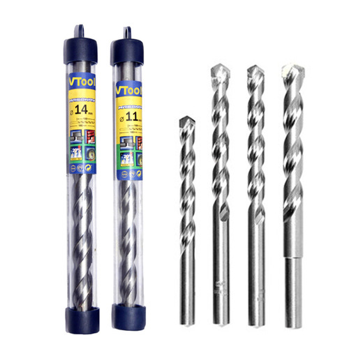 Alloy punching cement drill bit Inlaid alloy drill bit Stainless steel mold steel metal reaming drill tip 3.0-13.0