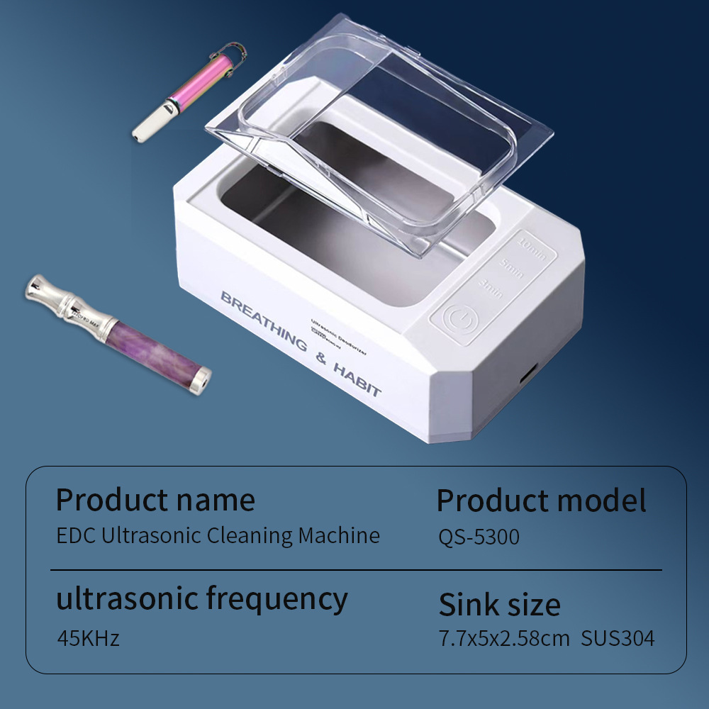 Máquina de limpieza ultrasónica transfronteriza para collares, limpiador automático UV de súper alta frecuencia para eliminar aceite, ideal para aparatos dentales, joyas y dentaduras postizas. image 5