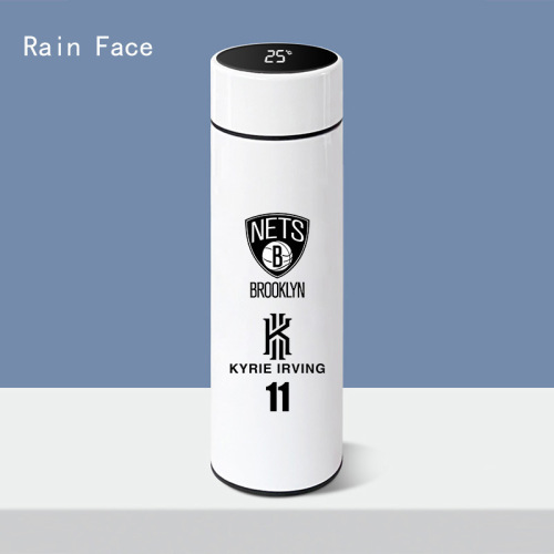 NBA Basketball Touch Temp Water Cup Sports Outdoor Stainless Steel Cup Wholesale Insulated Cup Men Student Thermos
