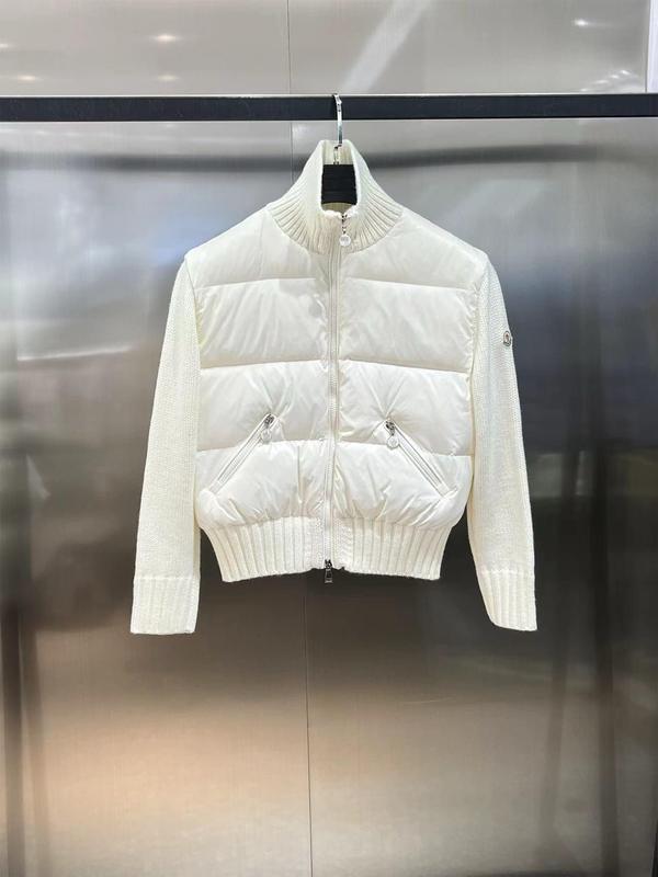 2025冬季女士假两件立领休闲羽绒服绒鹅毛外套短款加厚保暖|undefined