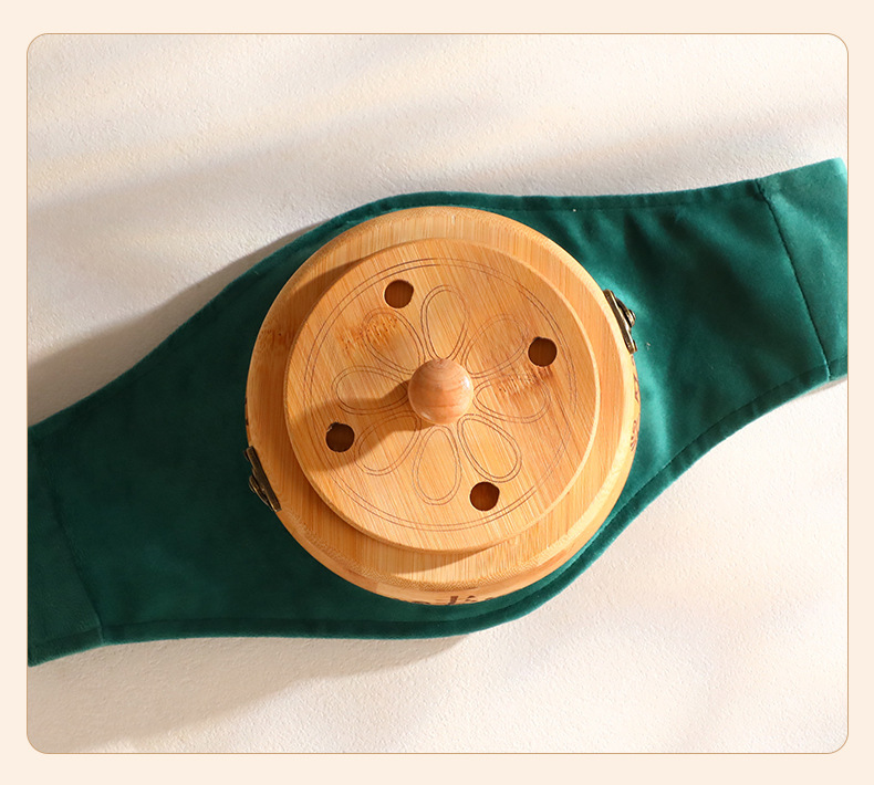 Moxibustion Box Portable Moxa Burner for Abdomen Home Use Smoke Filter Anti Scald Moxa Jar with 1 Stone Ground Moxa Stick 500g preparation