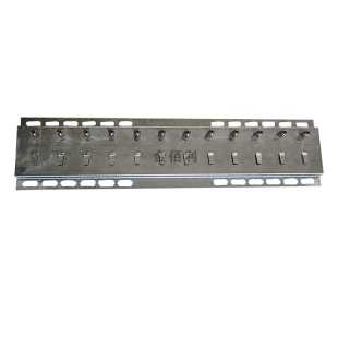 Galvanized Optical Cable Fixing Plate 12-Bit 16-Bit 20-Bit Cabinet Fiber Distribution Box Universal Accessories Fiber Winding Column Rack Type