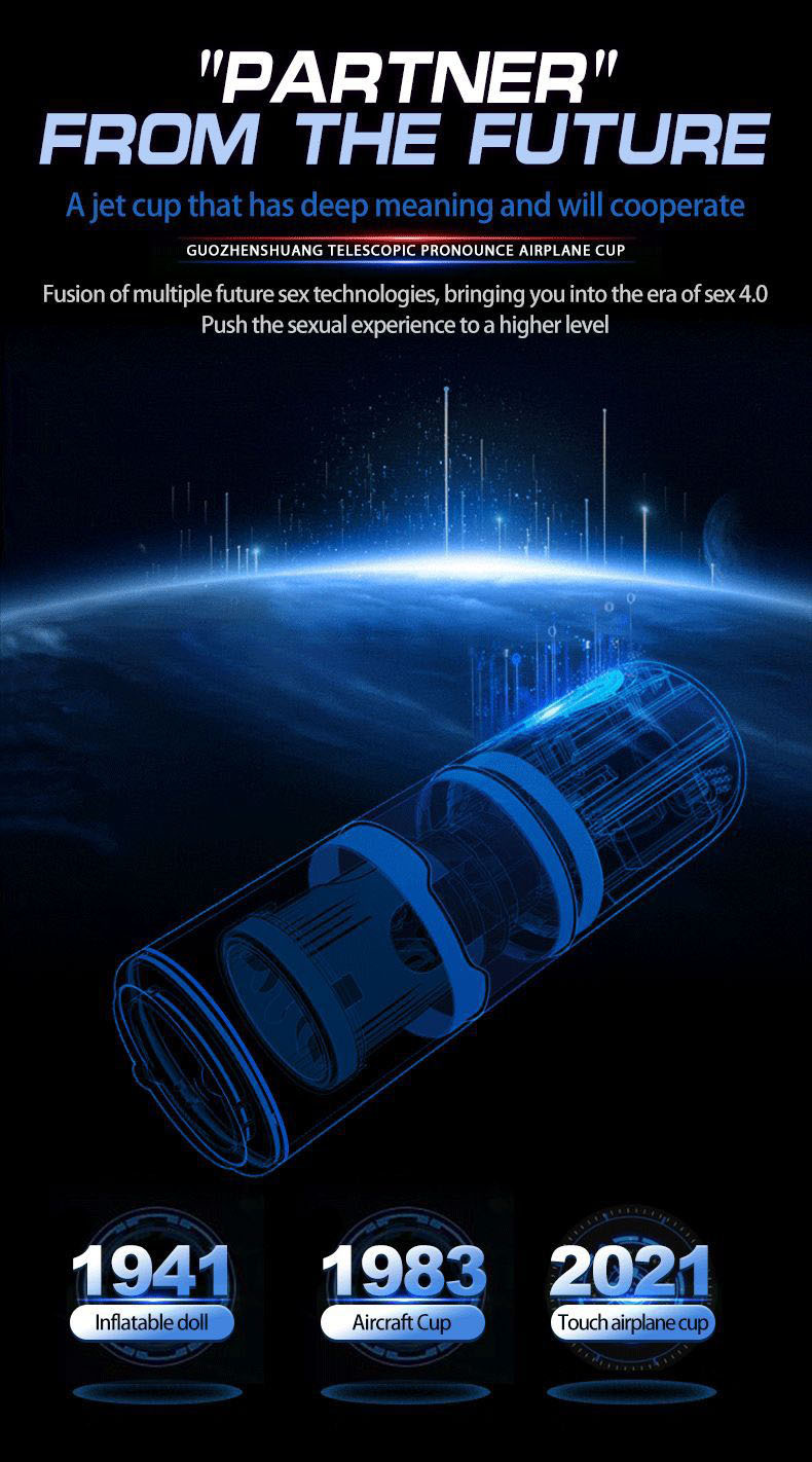 DMM Touch Five Generation T5 Elektrischer Masturbator für Männer, vollautomatisch, teleskopisch, drehbar, mit Saugnapf, Flugzeugform, Sexspielzeug für Erwachsene_voghion.com