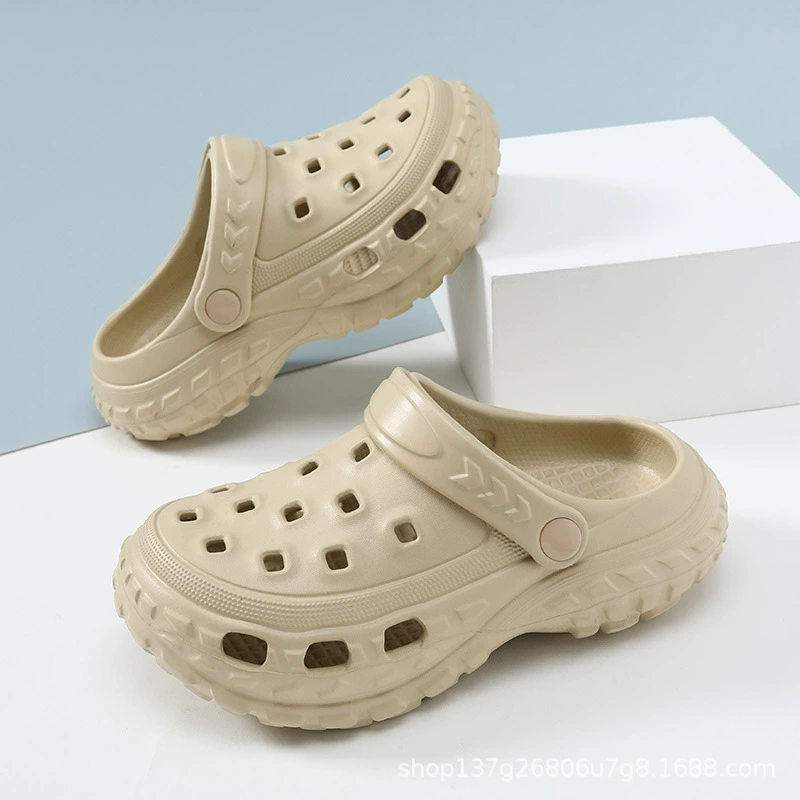 Детская пещерная обувь, оптовая продажа, новая пляжная обувь с нескользящим носком на мягкой подошве, легкие сандалии для отдыха для детей среднего и большого размера на толстой подошве