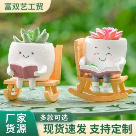 树脂工艺品;花盆装饰